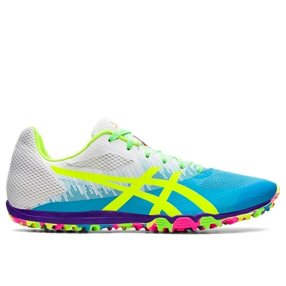 ASICS Hyper XC 2 Color:Digital Aqua/Safety Yellow,Size 6 Men\'s main image 4